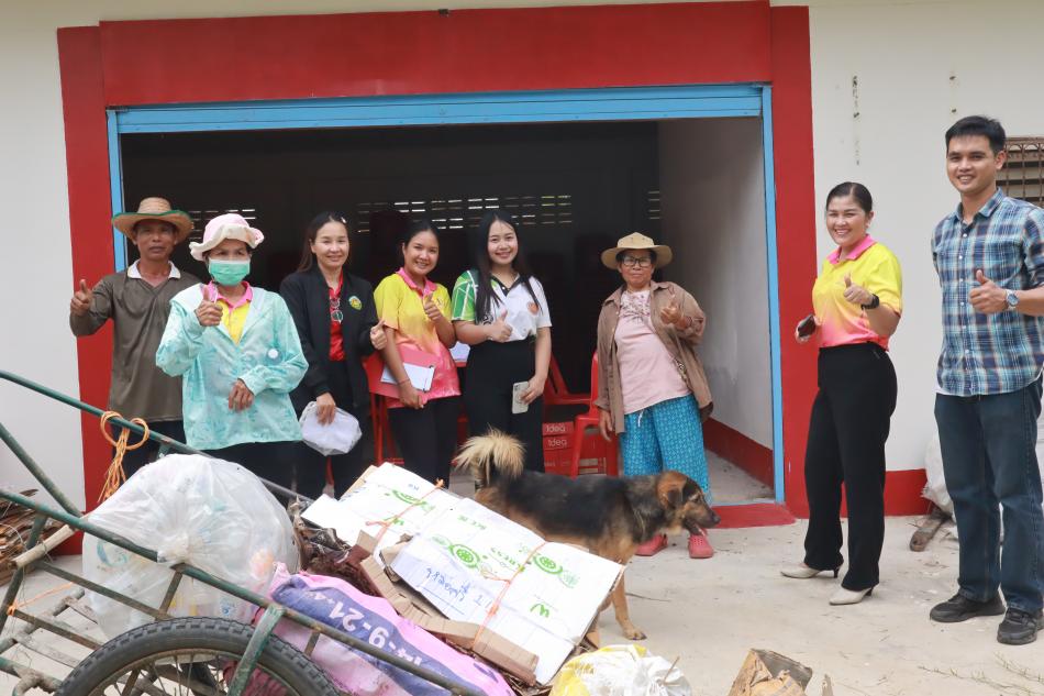 โครงการธนาคารขยะ ประจำเดือน มิถุนายน 2568 ในพื้นที่ บ้านหินลาด บ้านบัวแดง บ้านดูกอึ่ง และบ้านหนองสองห้อง