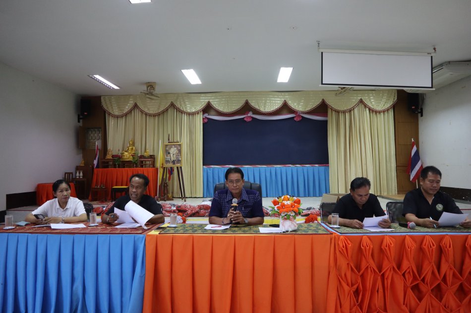 ประชุมโครงการควบคุมและป้องกันโรคไข้เลือดออก 