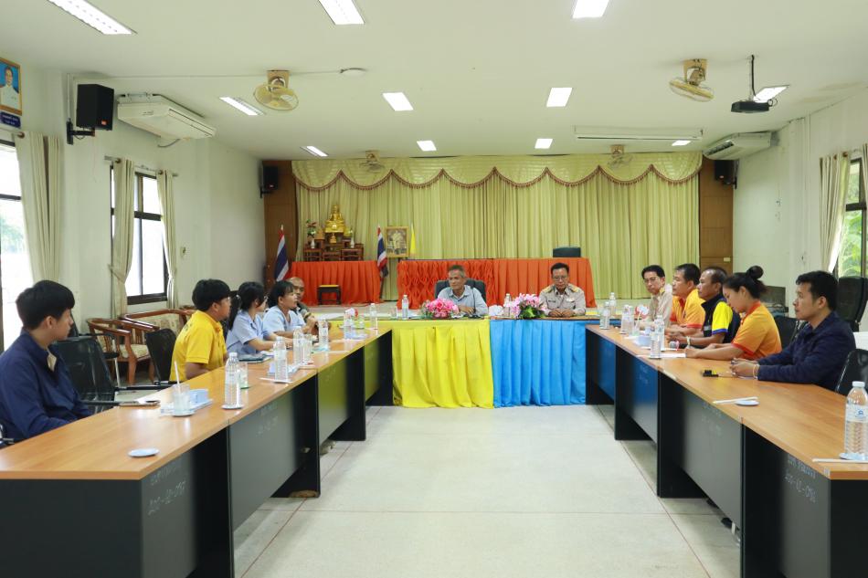 ต้อนรับคณะกรรมการติดตามสถานที่กำจัดขยะฯ