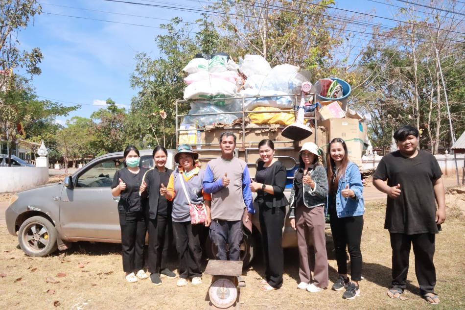 โครงการธนาคารขยะ ประจำเดือน มกราคม 2569 ในพื้นที่ บ้านหินลาด บ้านบัวแดง บ้านดูกอึ่ง และบ้านหนองสองห้อง