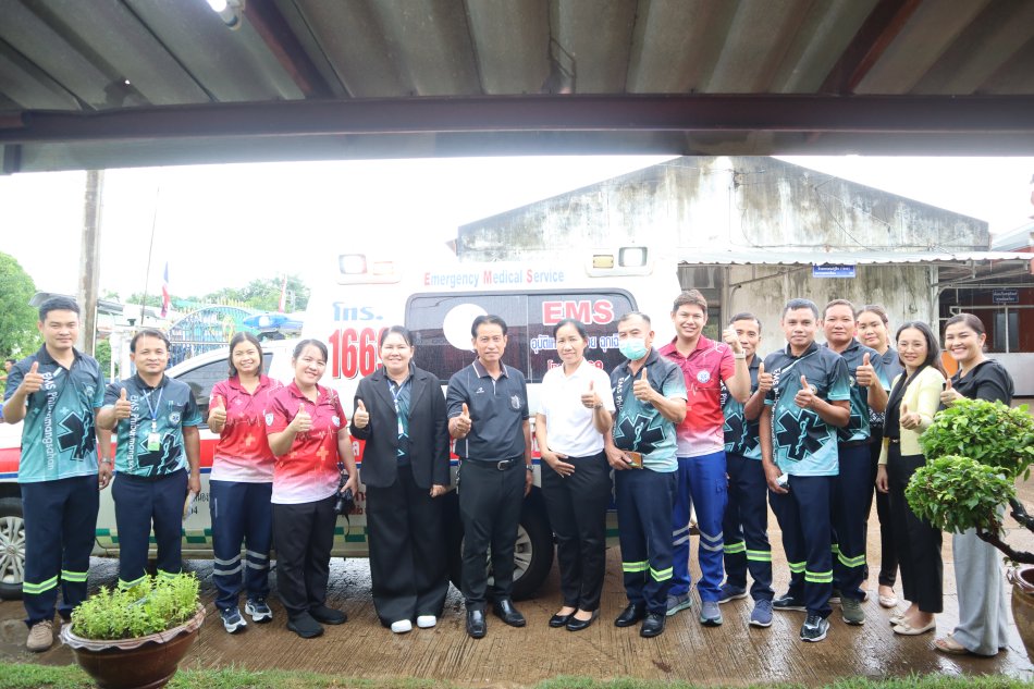 นิเทศผสมผสานการอบรมฟื้นฟูวิชาการและฝึกปฏิบัติหน่วยกู้ชีพเครือข่ายอำเภอพิบูลมังสาหาร