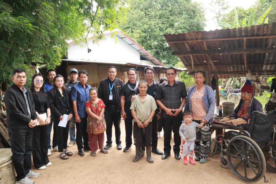 ตรวจเยี่ยมประเมินการปรับสภาพแวดล้อมที่อยู่อาศัย สำหรับคนพิการ ผู้สูงอายุ ผู้ป่วยที่อยู่ในระยะกึ่งเฉียบพลัน และผู้ที่มีภาวะพึ่งพิง กองทุนฟื้นฟูสมรรถภาพจังหวัดอุบลราชธานี ปีงบประมาณ พ.ศ.2569