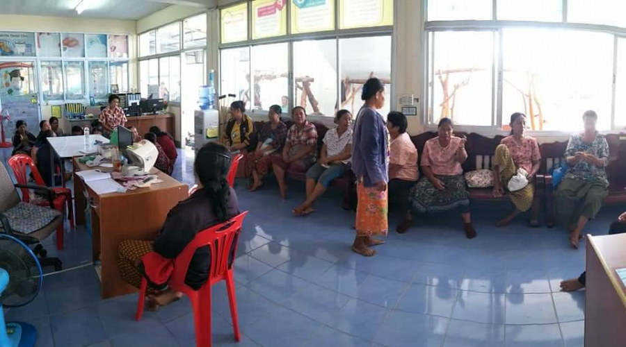 ภาพกิจกรรมโครงการส่งเสริมสุขภาพสตรีและป้องกันโรคมะเร็งเต้านมและมะเร็งปากมดลูก รพ.สต.หนองบัวฮี ประจำปีงบประมาณ 2564