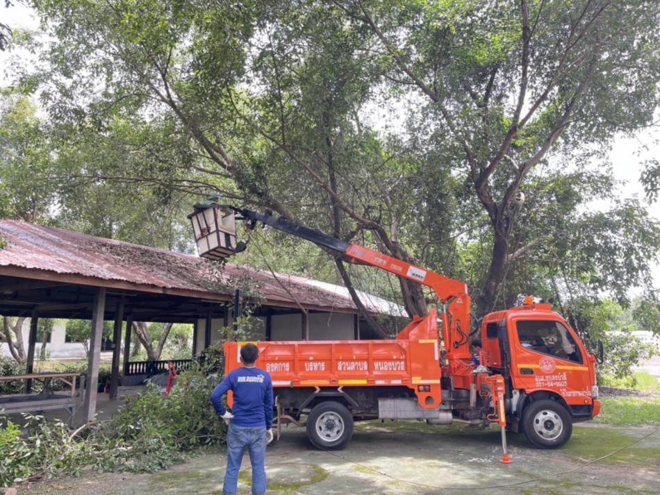 ปรับปรุงภูมิทัศน์บริเวณวัดโนนยานาง และเส้นรอบหมู่บ้านโนนพยอม