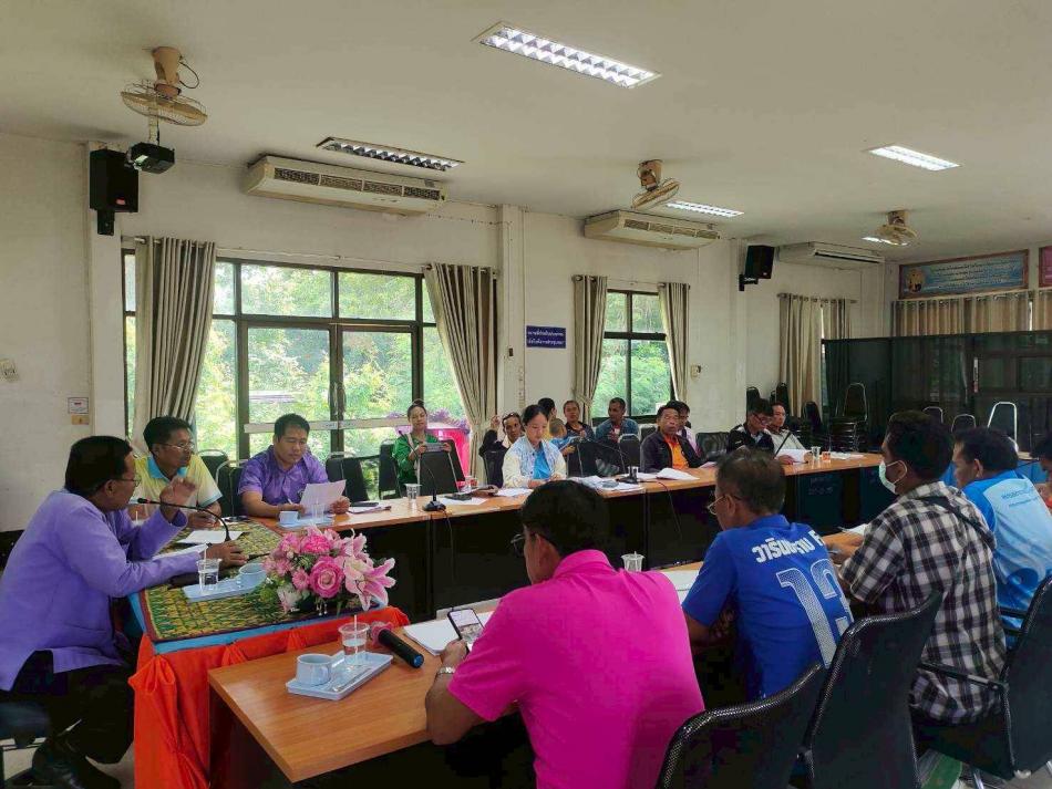 ประชุมคณะกรรมการบริหารธนาคารขยะ
