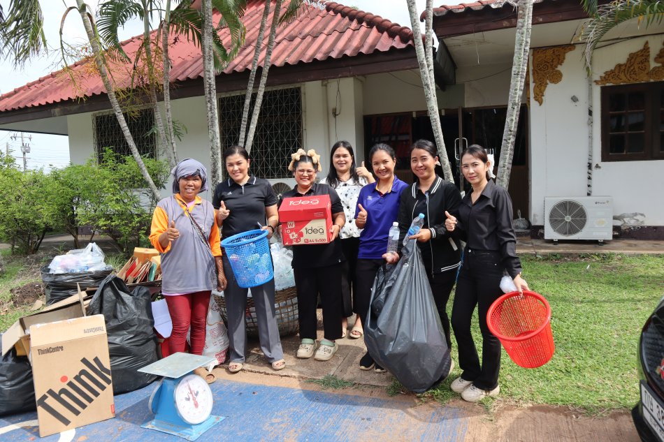 โครงการธนาคารขยะ ประจำเดือน พฤษภาคม 2569 ในพื้นที่ บ้านเม็ก บ้านหนองบัวฮี และที่ทำการองค์การบริหารส่วนตำบลหนองบัวฮี